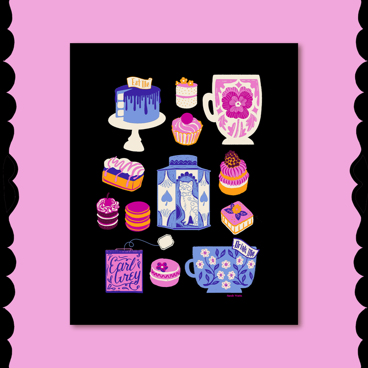 Petit Fours 8x10 Art Print