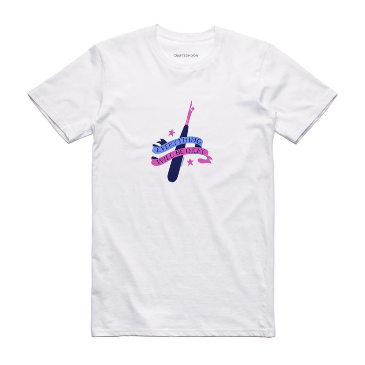 Everything Will Be Okay Sewing Short-Sleeve Unisex T-Shirt