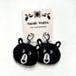 Teddy Acrylic Earrings