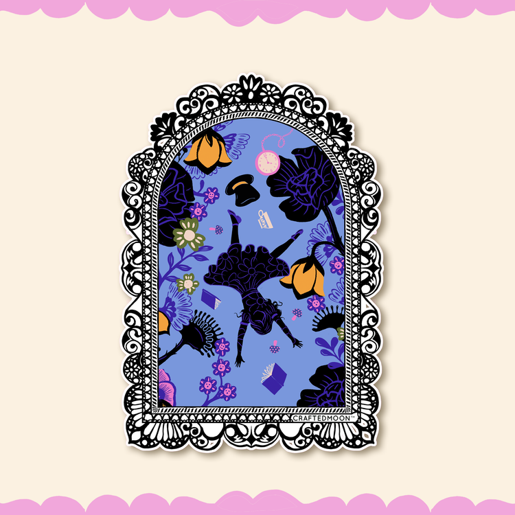 Down the Rabbit Hole Sticker