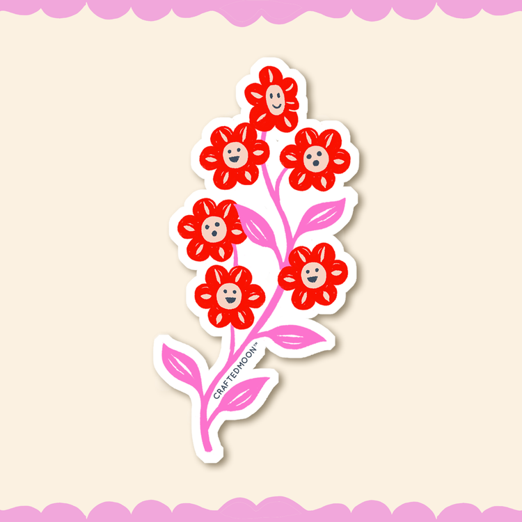 Chatty Daisies Sticker