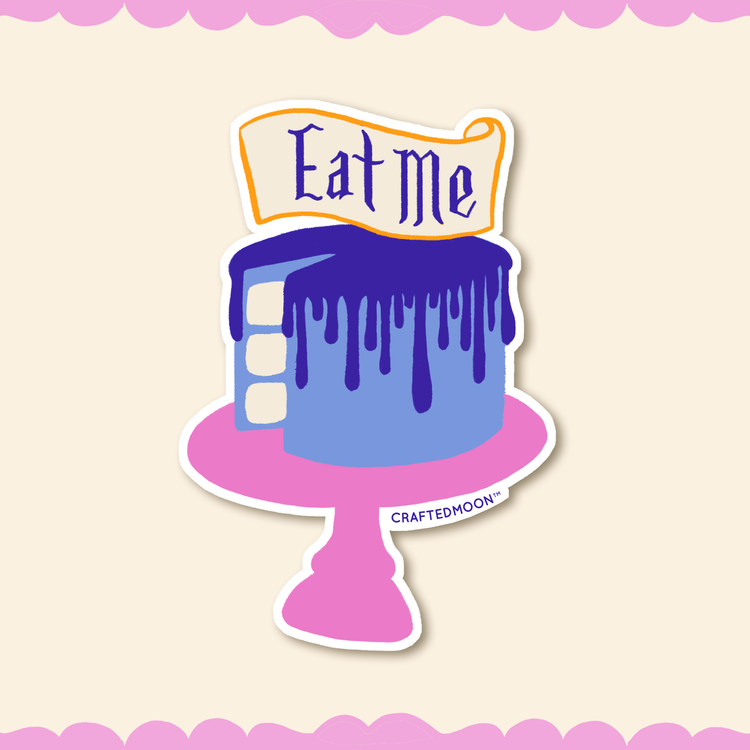 Eat Me Cake Sticker