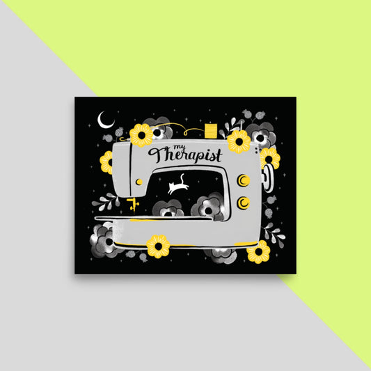 8x10 Art Print: My Therapist