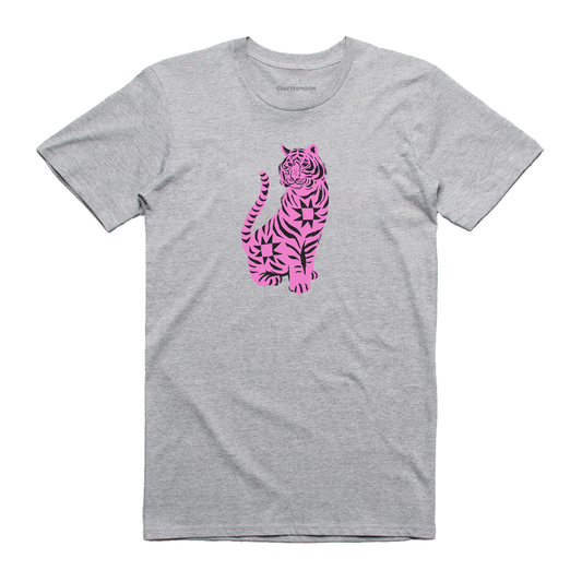 Quilted Tiger Tee