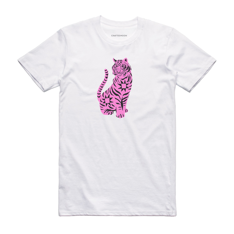 Quilted Tiger Tee