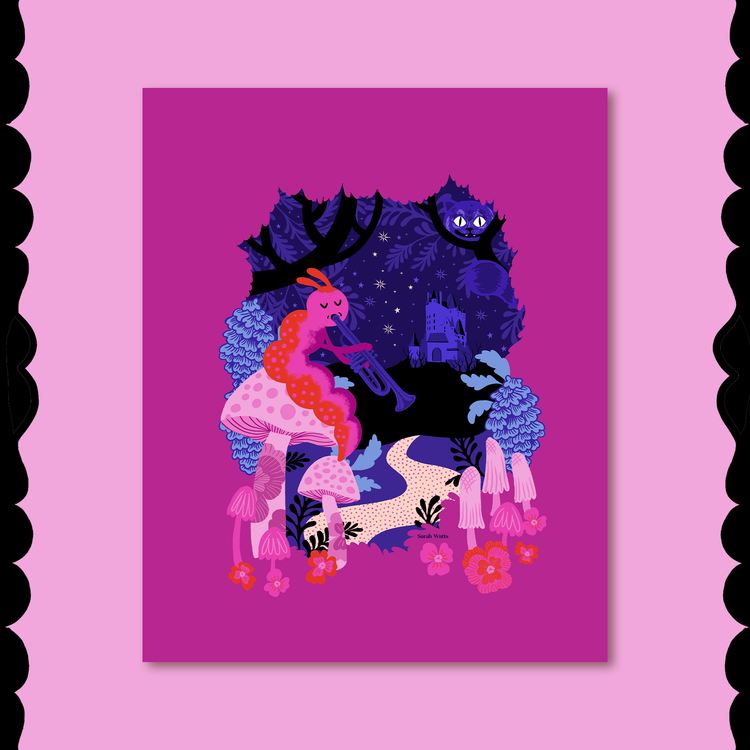 Caterpillar Song 8x10 Art Print