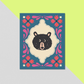 8x10 Art Print: Bear Paw Bear!
