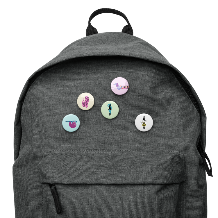 QuiltCon 2025 1.5" Pin Pack