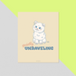 8x10 Art Print: Unravel Cat